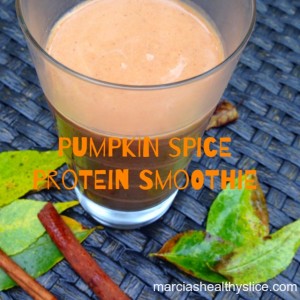 pumpkin spice smoothie