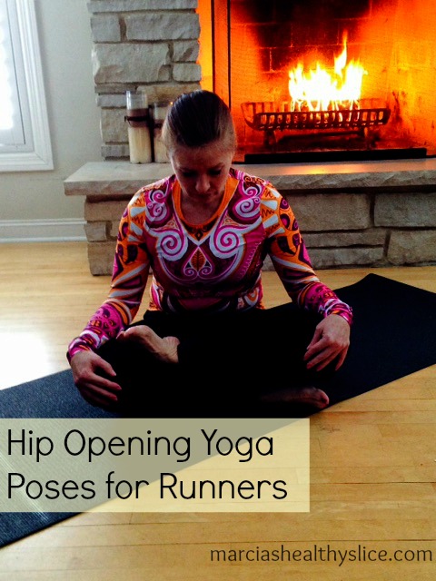 Hip Opening Yoga for Runners | The Healthy Slice