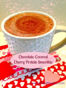 chocolate-Covered Cherry Protein Smoothie