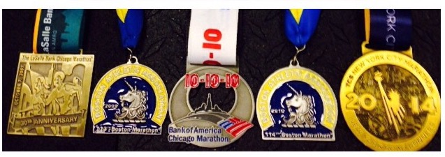 Marathon majors so far