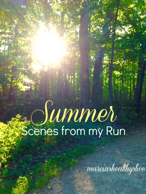 Summer scenes from my run